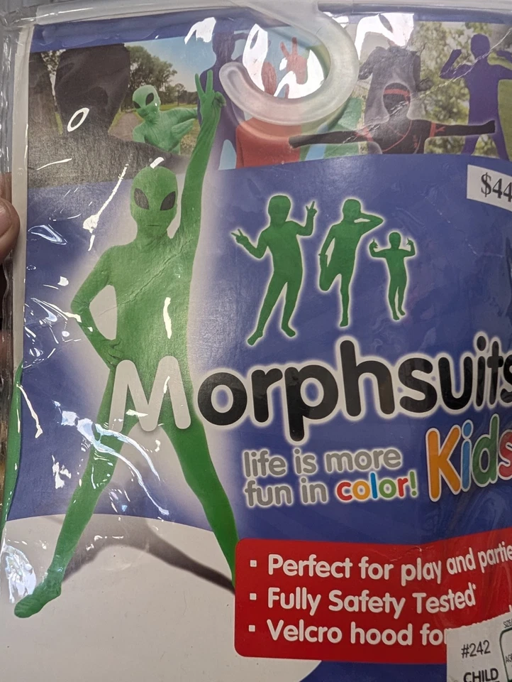 Traje Morph Alien Glow grande para niños Foto 4 de 4