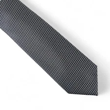 Perry Ellis Portfolio Men's Classic Micro-Geo Tie Necktie Black Classic 3" $55