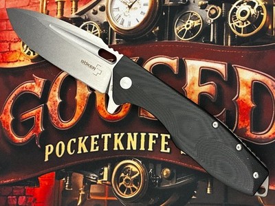[1289] Böker Plus Caracal Folder Taschenmesser Linerlock Deep Carry