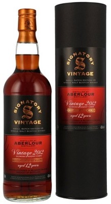 Aberlour 12 Jahre 2012/2024 Sherry Cask Signatory Small Batch Edition 9 48.2% 0,