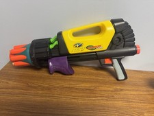 1996 Nerf Supermaxx 3000 Dart Toy Gun Blaster Pump Air Tank Tested