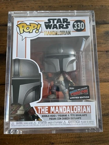 Funko Pop! Vinyl: Star Wars - The Mandalorian - 2019 New York Comic Con sticker