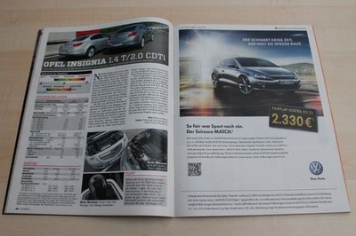 Auto Motor und Sport 13/2012 Opel Insignia 2.0 CDTI mit 130PS besser als...?