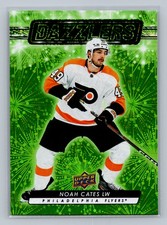 2023-24 Upper Deck Series 2 Hockey Green Dazzlers NOAH CATES #DZ-58 NM