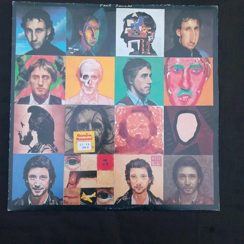 THE WHO- FACE DANCES- VINYL LP WHOD5037 A1 B1  NR MINT VINYL   POSTER UK