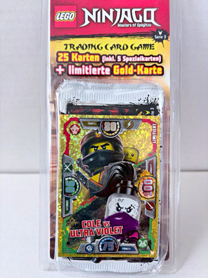 LEGO Ninjago Trading Card Game Serie 3 Starter-Pack 25 Karten + Gold-Karte DE