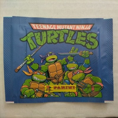 teenage mutant ninja turtles panini sticker packet 1995 TMNT factory sealed 
