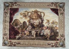 Arazzo da parete Arazzi Ltd vaso punto alto e uvetta JB monoyer 43 x 58 nuovo