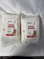 Pet Wipes for Dogs and Cats, Oatmeal, 2 Packs Of 100 Wipes for Dogs and Cats