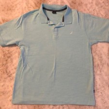 Nautica Boys XL Polo Aqua
