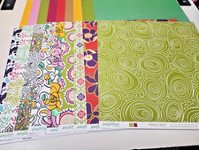 22 PC LOT AMPLIFIED AMERICAN CRAFTS 12 X 12 S...
