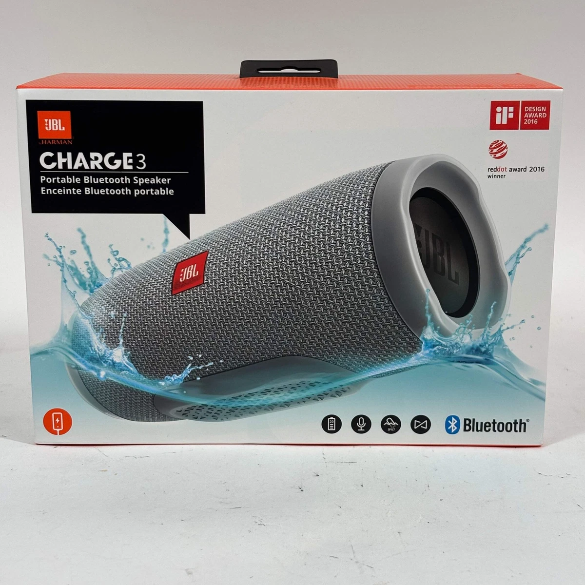 JBL Charge 3 Gray Audio Docks & Mini Speakers for sale | eBay