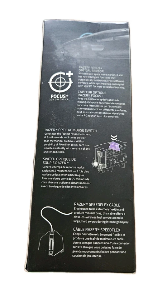 Razer Basilisk V2 Wired Gaming Mouse Ergonomic 11 Programmable Buttons New - Image 2 of 4