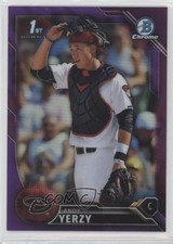 2016 Bowman Draft Chrome Picks Purple Refractor 226/250 Andy Yerzy #BDC-87 0l1