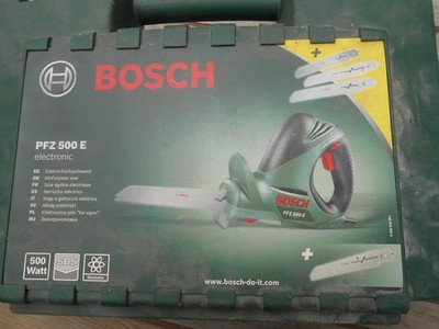 Bosch PFZ 500 E Säbelsäge Tigersäge Reciprosäge Fuchsschwanz SDS System Multisäg