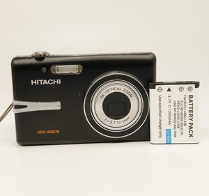 Hitachi HDC-1087E 10.0MP Digital Camera, Black - Tested