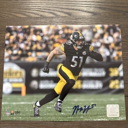 Pittsburgh Steelers Nick Herbig Signed 8x10 Photo