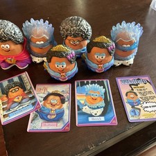  6 McNugget Buddies Waffutu Adult Happy Meal Toy Lot McDonalds 2023