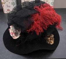 Vintage Victorian Ladies Hat. Purchased Early 1970s.
