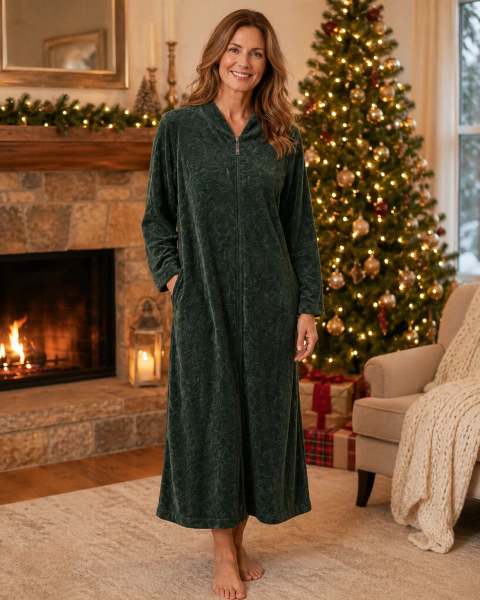 ladies christmas dressing gowns tsaChick Bath Robes For Women Christmas Print Womens Dressing Gown Towel Dressing Gown Dressing Gowns Fluffy Long Fleece Dressing Gowns Lightweight Dressing Gown Fuzzy Plush Pajamas Soft Sleepwear : Amazon.co.uk: Fashion