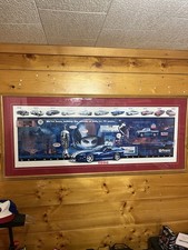 1996 MOPAR dealership Promotional Framed Viper History Portrait Picture