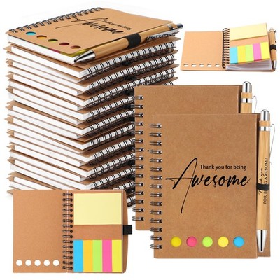 Notebook Pen Sticky Note Set Teacher Appreciation Thank You Gift Sets