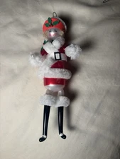 Di Carlini Mrs. Clause Ornament Made In Italy Blown Glass