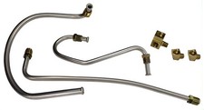 1966 Pontiac Tri Power Fuel Lines Includes Brass Fittings And Fuel Block 1966 Pontiac Tri Power Fuel Lines Includes Brass Fittings And Fuel Block