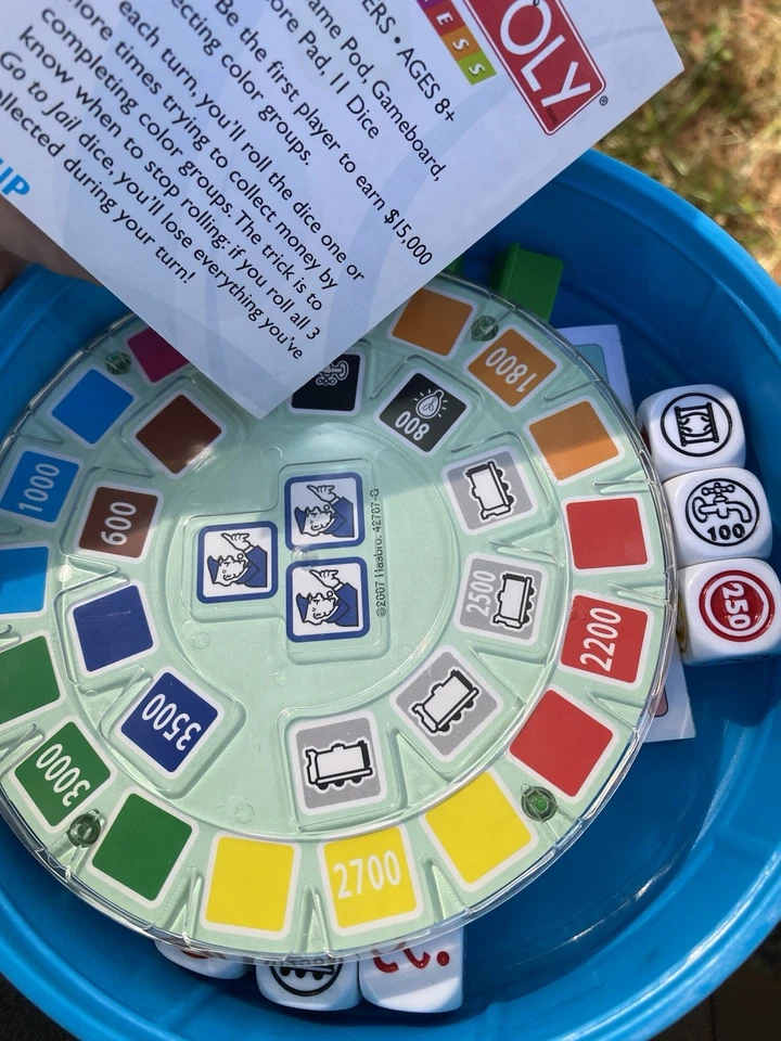 2007 Monopoly Express Travel Dice Game Complete  - Image 2 of 4