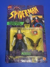 New Sealed Spider-Man Animated Series Morbius Action Figure Toy Biz Marvel 1995