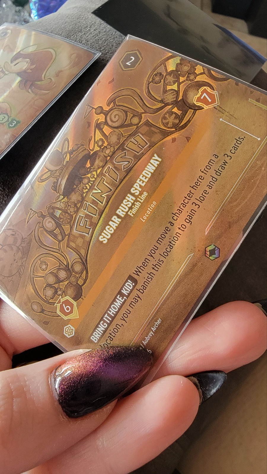 Sugar Rush Speedway - Finish Line (Enchanted) 207/204 Azurite Sea Holo