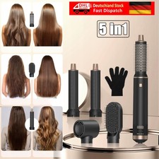 Multi-Haarstyler 5-in-1 Warmluftbürste Haartrockner Hairstyler mit Lockenstab DE