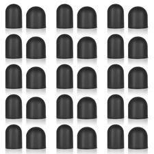 30Pcs Rubber Tips for Stylus Pens Replacement Nibs Touch Screen Pen black