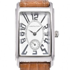 HAMILTON Ardmore H114110 Small second white Dial Quartz Unisex Watch H#144987