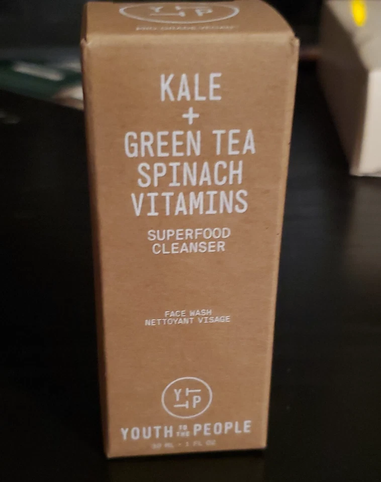 Youth to the People ~ Limpiador superalimento vitaminas espinacas col rizada + té verde ~ 1 oz Foto 4 de 4