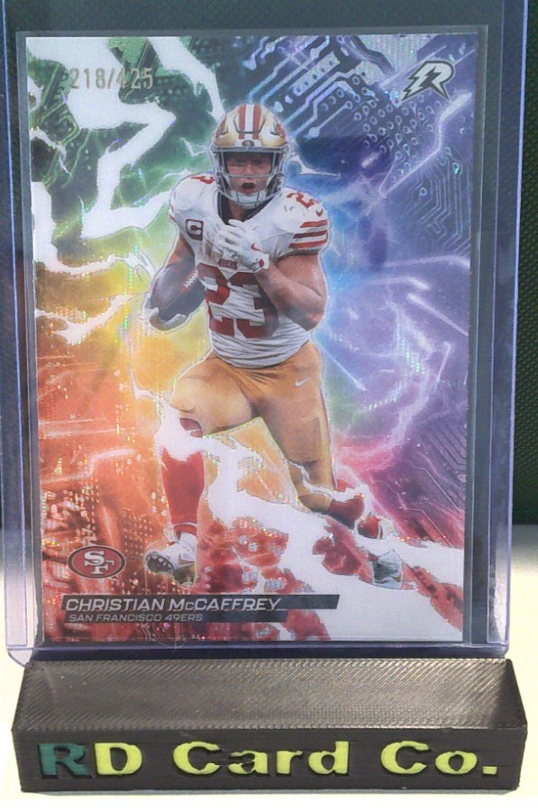2025 Topps Resurgence Christian McCaffrey Circuit Breakers Surge /425 #CB-3