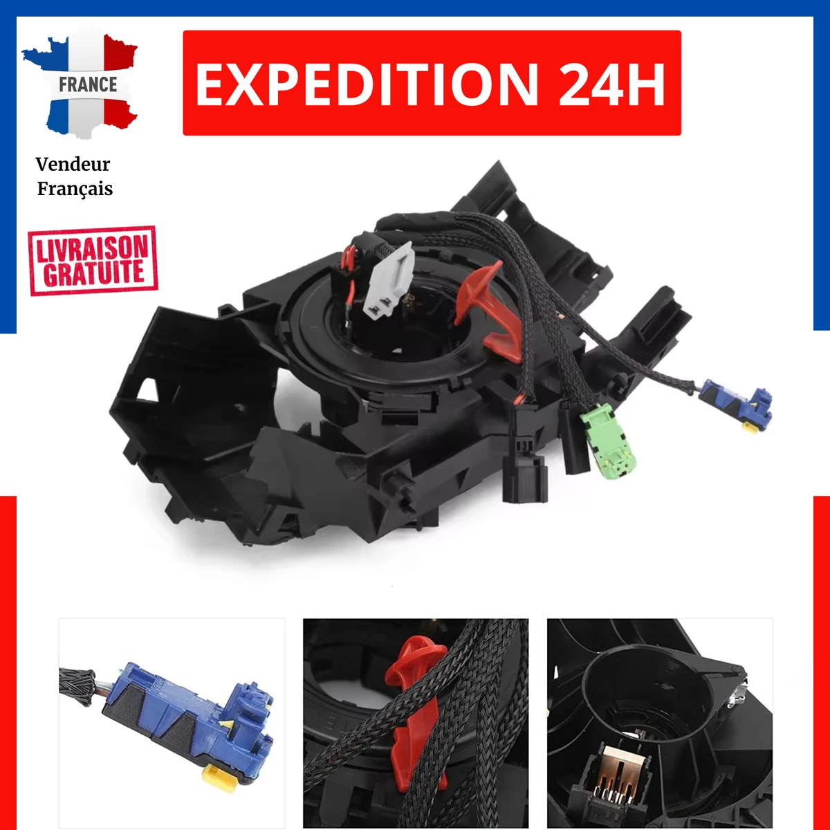 Housses De Poignée Extérieure Pour Renault Clio 3 (2005-2009) - Noir - PC/ABS - Réf. 8200316977 - 12