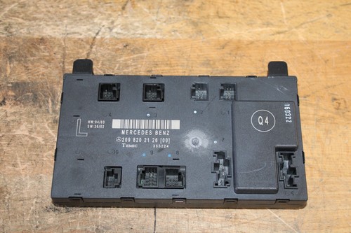 03-06 MERCEDES CLK350 CLK500 FRONT LEFT DOOR CONTROL UNIT 2098202126 OEM
