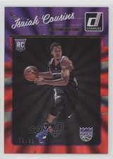 2016-17 Panini Donruss Rookies Red Holo Laser 76/99 Isaiah Cousins #196 4k8