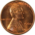 1960 Small Date Lincoln Memorial Cent Uncirculated Penny 1c Coin