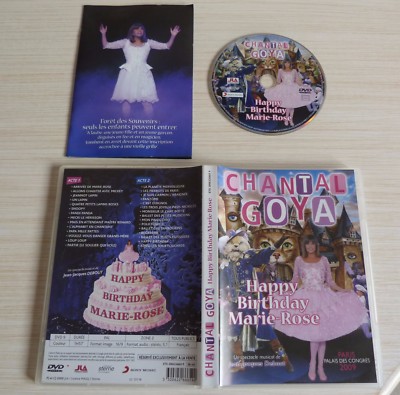 Dvd Pal Chantal Goya Happy Birthday Marie Rose Avec Livret Zone 2 Ebay