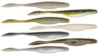 Strike King 10cm Caffeine Shad - 8 Gummiköder, Softbaits, Kunstköder, Gummifisch