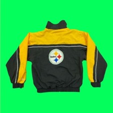 Reebok X Pittsburgh Steelers '02 Vintage Nfl Track Jacket,embroidered Brand, L