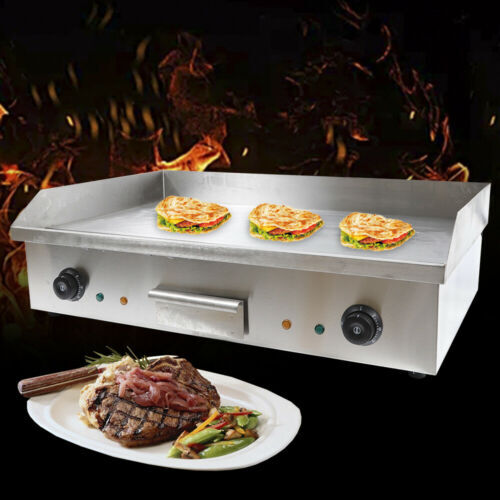 ??4400W 29" Commercial Electric Countertop Griddle Flat Top Grill Hot Plate BBQ