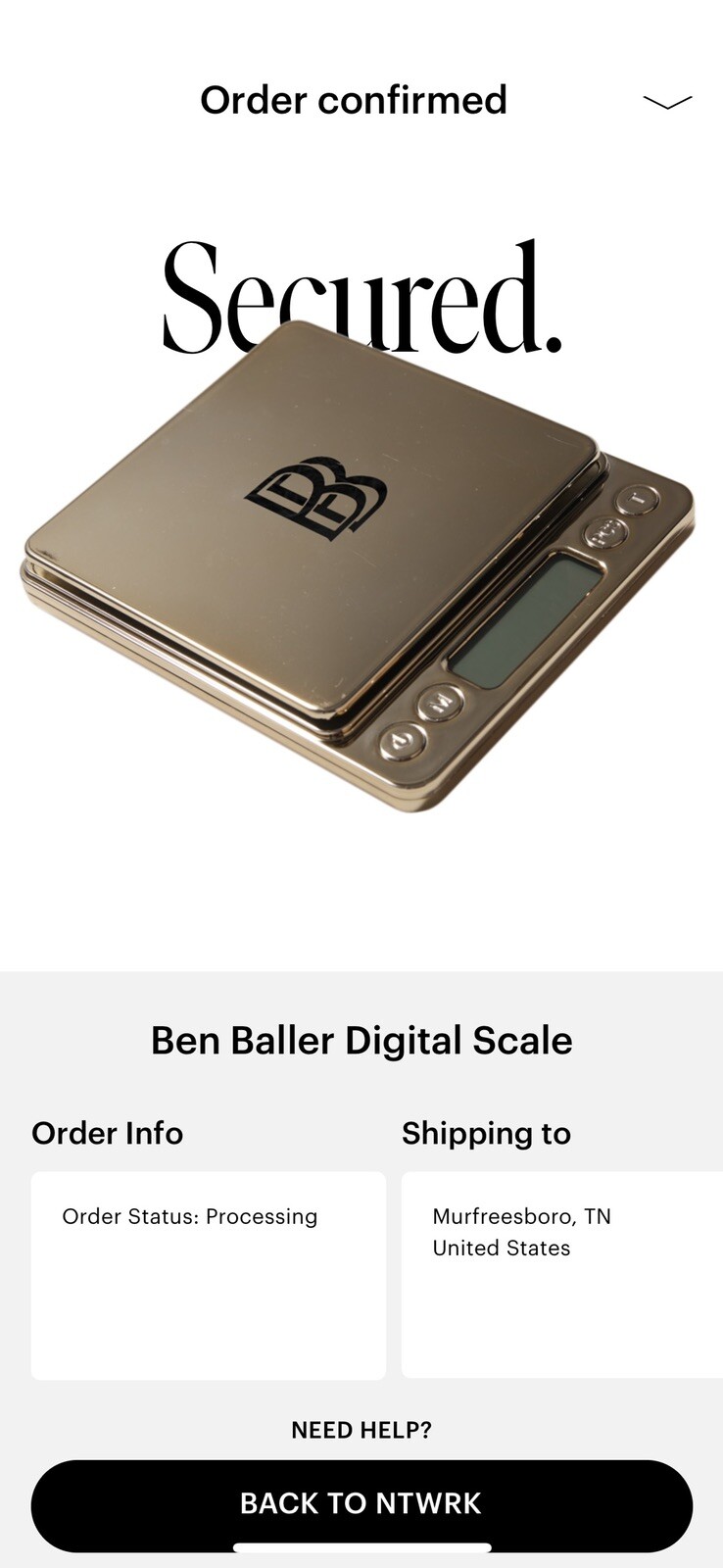 Ben Baller Gold Scale Ebay