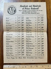 Vintage A&P grocery advertisement Ann Page Marmelade Breakfast of Champions