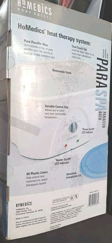 Homedics ParaSpa PAR-200 Paraffin Bath Heat Therapy System Brand New NIB - Picture 8 of 8