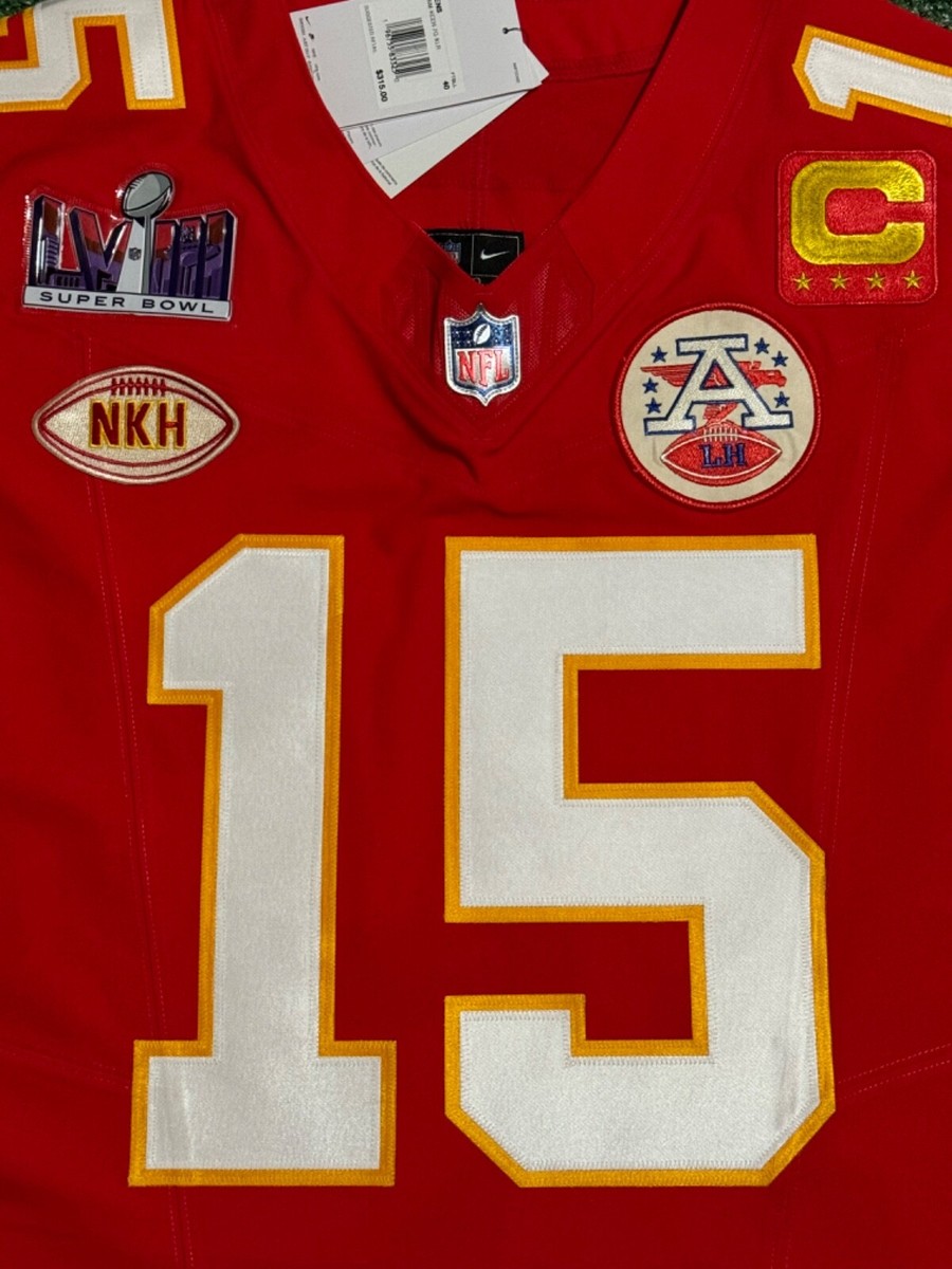 Authentic Patrick Mahomes Kansas City Chiefs Nike FUSE Elite