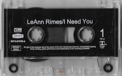 LeAnn Rimes – I Need You, Original Cassette, Romanian Version - Picture 3 of 6