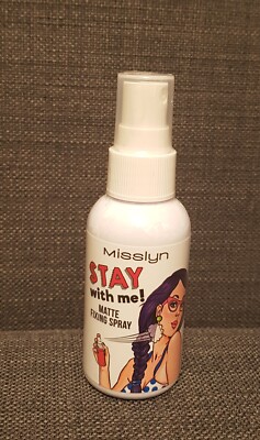 MISSLYN * Matte Fixing Spray FIXIERSPRAY Make Up * Stay with me ! * NEU 50 ml
